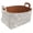 Multicolor 3, variant on Colorful Alien Pattern Storage Basket Collapsible Storage Bin, PU Foldable Basket Convenient Box Storage Organizer with Handles for Shelves Office Bedroom Closet Nursery Toys Laundry