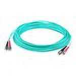 AddOn 2m ST OM4 Aqua Patch Cable - patch cable - 6.6 ft - aqua