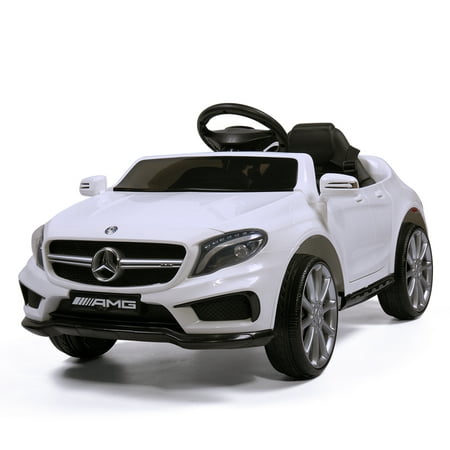 Jaxpety 6V Kids Ride On Electric Car Mercedes Benz Licensed MP3 RC Remote Control