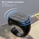 thumbnail image 3 of Sidaley Controlador de Selfie del teléfono Anillo de control remoto inalámbrico compatible con Bluetooth Recargable Portátil al aire libre Type3 NO3, 3 of 6