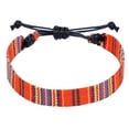 thumbnail image 1 of Color Rope Woven Bohemia Adjustable Boho Surfer for Men Women Thin String Rope Handmade Beach Colorful, 1 of 3