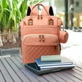 thumbnail image 2 of TopLLC Diaper Bag Backpack, Large Capacity Baby Nappy Bag with Stroller Buckle & Small Bag, Water Resistant Multi-Pocket Mommy Bag with USB Charging Port Muti-Function Travel Backpack for Mom & Dad, 2 of 7
