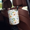 thumbnail image 5 of Naloa Scandinavian Africa Car Trash Can Garbage Car Accessories Trash Can Car Waste Bin for for Driver and Passenger Any Vehicle, 5 of 7