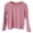 Pink, variant on cfhntfmh Baby Girls Boys Soft Round Neck Long Sleeve Plain Pullover Tops Casual Solid Color Toddler Clothes for 1-12 Years