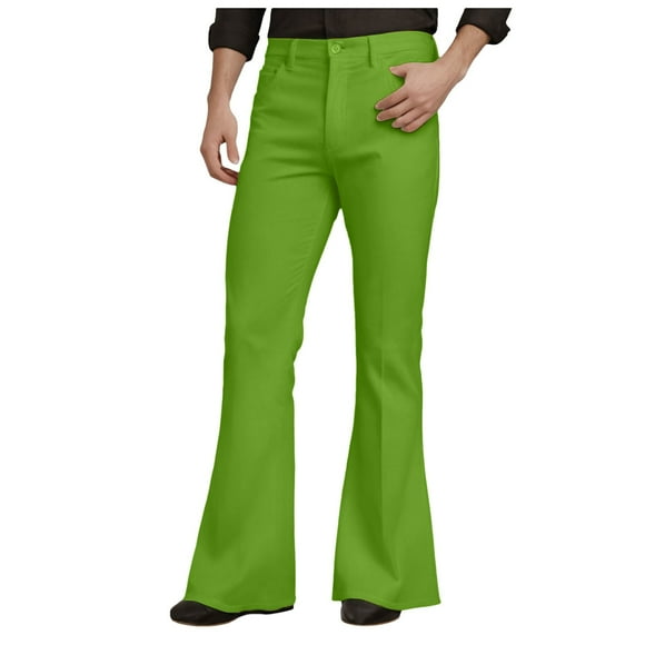 Ketyyh-chn99 Men's Cargo Pants with Pockets Mens Slim Fit Cargo Pants Long Pants Fitness Pants Outdoor Size for S,Light Green