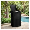 thumbnail image 7 of Li jia hao 30 Gallon Trash Can, Resin Outdoor Garbage Can with Lid, Waterproof Hideaway Patio Waste Bins for Outside Use, 7 of 7