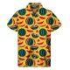 thumbnail image 3 of Camisa hawaiana con estampado de sandía tropical para hombre, camisas hawaianas con estampado de frutas en 3D, blusas de verano con botones y solapa de manga corta, 3 of 5