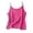 Hot Pink, variant on Rhuody Tank Tops Women Spaghetti Strap Camisole Round Neck Slimming And Linen Inner Vest Fashion Wear 4Xl Light Pink