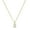 Gold, variant on 1928 Jewelry Silver Tone Oval Cubic Zirconia Pendant Necklace For Women 16" + 3" Extender