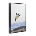 thumbnail image 3 of Stupell Industries Modern Catching Air Snowboarder Black Framed Giclee Art, 12 x 18, by Max Blakesberg Studios, 3 of 8