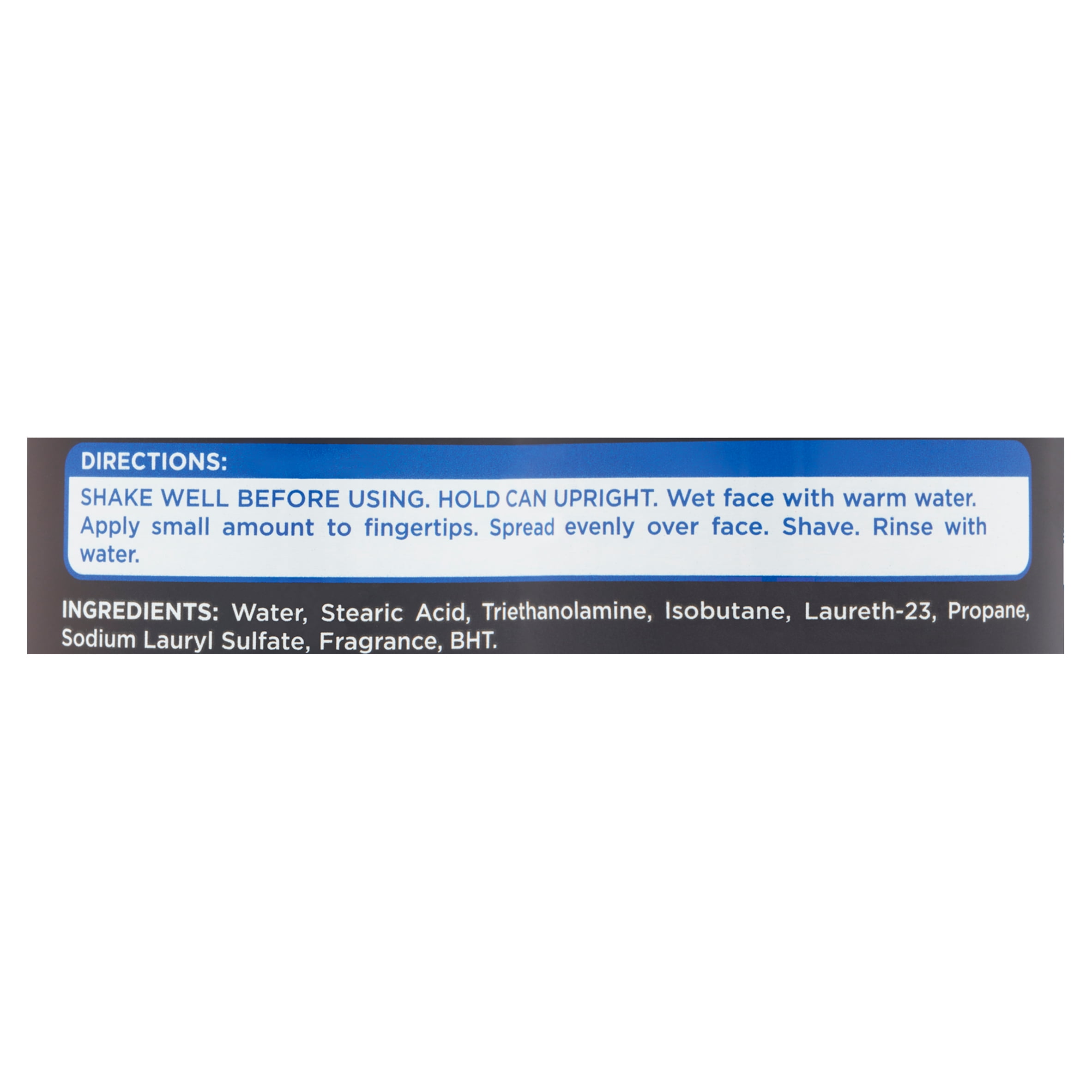 Equate Regular Shave Foam, 11 oz