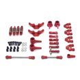 thumbnail image 1 of Vogacara 1/28 RC Car Swing Arms Shock Absorber Servo Arm Link Rod Kit Reemplazo de piezas Accesorios Reemplazo para WLtoys K969 K979 K989 Kits de construcción modelo Rojo, 1 of 6