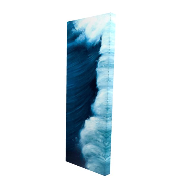Wave - Toile 20"x60 Pouces - Impression à la Demande