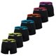 thumbnail image 1 of ellesse Calzoncillos para Hombre, Paquete de 7 - Yema Calzoncillos de 7 paquetes, Logo, Algodón Stretch Negro/Multi4 L (Large), 1 of 7