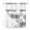 Light Gray, variant on No Hook Shower Curtains with Snap-in Liner Set, Black White Motorcycles Waterproof Hotel Style Bathroom Shower Curtain, Modern Hand-Painted Vehicles Breathable Mesh Top Window Bath Curtains 66''x72''