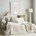 thumbnail image 1 of Bouclair Off White Muslin Duvet Cover Set King, 1 of 4