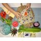 thumbnail image 3 of Envolturas de cera de abejas para almacenamiento de alimentos - Sostenibles y reutilizables con algodón orgánico - Conserva frutas, verduras, sándwiches, snacks y sobras, 3 of 5