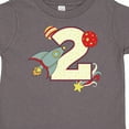 thumbnail image 4 of Inktastic 2nd Birthday Outer Space Theme Boys or Girls Toddler T-Shirt, 4 of 5