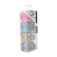 thumbnail image 5 of (6 Pack) Blue Moon Beads Striped Multi-Color Mix Loose Beads, 6mm Clay and 2 x 6mm Disc CCB, Teen to Adult, 8 Colors, 5 of 5