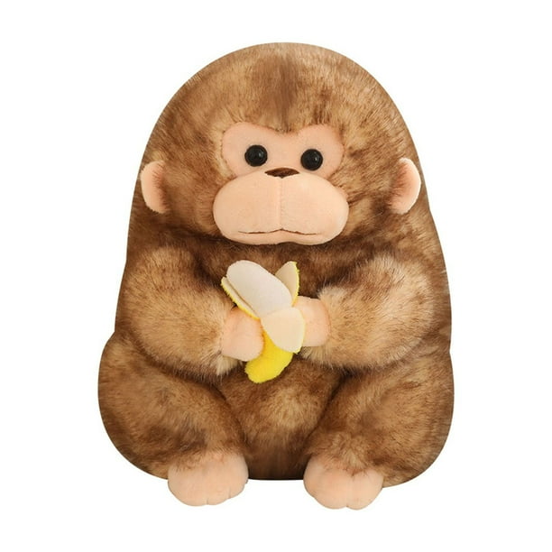 Juguetes Para Niño Juguete dorado simulado de 23 cm que come plátanos para niños y niñas, regalos de cumpleaños, bromas, juguetes divertidos, sueño relajante. Juguetes Para Bebe 1 Año