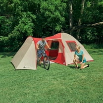 Ozark Trail 6-Person Dome Tent with Sitting Area - Floor Area-15'x11',  Carry Weight- 21.38lbs.