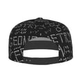 thumbnail image 4 of Haiem Black Scientific Classic Snapback Cap Flat Bill Hat Baseball Cap Adjustable Size Cotton Dad Hat, 4 of 9