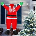thumbnail image 1 of Adorno navideño colgante Chisander Papá Noel rojo 42,5 pulgadas, 1 of 7