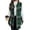 Green, variant on Womens Plus Size Sleeveless Plaid Vest Wool Blazer Jackets Cardigan Outerwear Fall Winter Tops 1X-4X