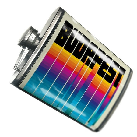 

NEONBLOND Flask Retro Cites States Countries Budapest
