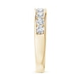 thumbnail image 3 of ANGARA IGI Certified Lab Grown 1.04 Ct Nine Stone Diamond Wedding Ring for Women in 14K Yellow Gold (Size-3.1mm| Color-F-G| Clarity-VS) | Anniversary, Jewelry Gift for Women | Lab-Grown Diamond Ring, 3 of 7