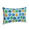 thumbnail image 2 of Fotbe Cartoon Monster Pillow Cases - Envelope Closure - Luxury, Extra Soft, Cooling Pillow Covers - Wrinkle, Fade, Stain Resistant-14"x20", 2 of 9