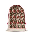 thumbnail image 2 of Christmas Bags Drawstring,Brown Christmas Dessert Pattern Large Xmas Christmas Gift Bags,Reusable for Xmas and New Year Party Favors and Supplies,27.6" X 19.7", 2 of 5