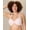 Heirloom White, variant on Racerback Underwire Bra w/ Front Close, Moisture Wicking Almond 44D Women's