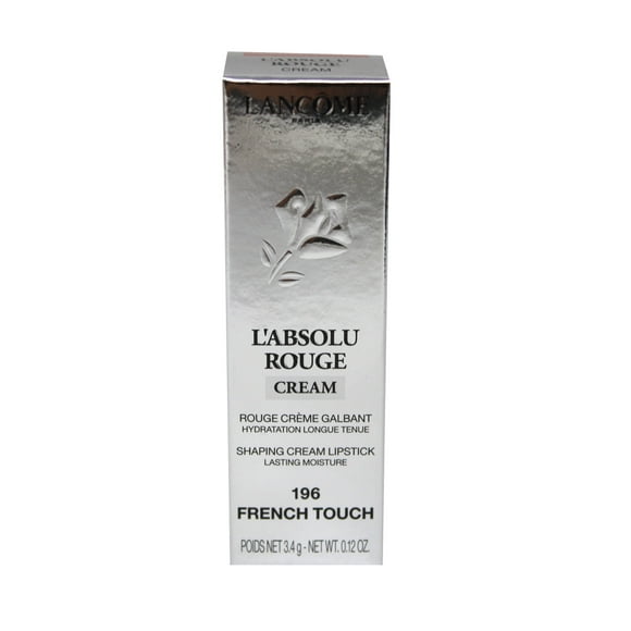 Lancome L'Absolu Rouge Shaping Cream Lipstick #196 French Touch 0.12 Ounces