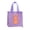 Purple, variant on JeashCHAT 12 Pack Easter Gift Bags, Easter Egg Hunt Bags, Non-Woven Bunny Gift Bags with Handles, Party Supplies, 7.87"x7.87"x3.54"