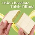 thumbnail image 6 of Ceres Gourmet Dubai Dark Chocolate Kunafa Pistachio Bar 3-Pack | Crispy Knafeh Pistachio Gift Set | 3 x 7oz (200g) | Shipped with Ice Packs, 6 of 8