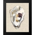 thumbnail image 2 of Willett, Michael 12x14 Black Modern Framed Museum Art Print Titled - Oyster Shell Study II, 2 of 5