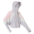 thumbnail image 4 of Women Sun Protective Clothing Summer Outdoor Breathable Uv Protective Contrast Color Hooded Jacket, 4 of 9