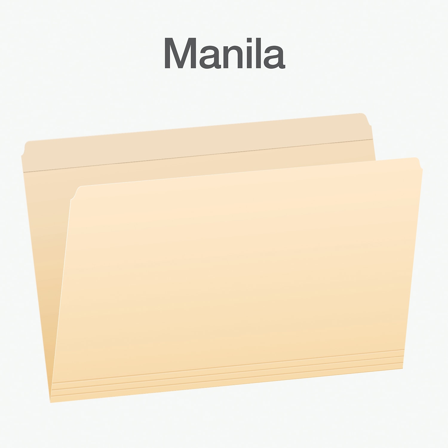 Pendaflex Heavy Duty File Folder Straight Cut Legal Size Manila 100/Box (1007057)