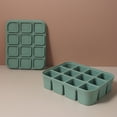 thumbnail image 2 of 12 Grid Ice Cube Mold Silicone Ice Cube Tray Square Tray Mould Easy Release Silicone Ice Cube Forms Bar Kitchen Accessories, 2 of 10
