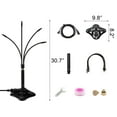 thumbnail image 3 of Refroidisseur de Brume Réglable en Hauteur pour Usage Extérieur Base Trépied Portable Système de Refroidissement de Patio Économe en Énergie Amélioration de la Qualité de l'Air, 3 of 9