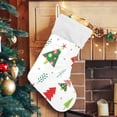 thumbnail image 5 of Coolnut Christmas Stocking Personalized Christmas Tree Large Candy Stocking Hanging Gift Xmas Stockings Decoration 1 PC for Family Holiday Party Ornaments Decor Fireplace, 5 of 7