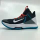 thumbnail image 2 of MEN'S NIKE Lebron Witness IV Basketball Shoes White/Black/Blue BV7427 005 - new, 2 of 6