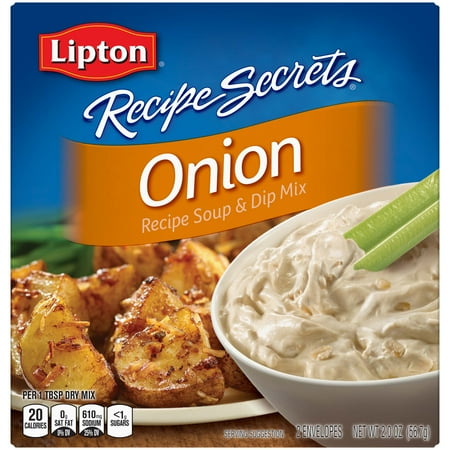 Lipton Recipe Secrets Onion Flavor Soup And Dip Mix 2 Oz 2 Count