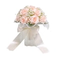 thumbnail image 2 of Ramo de novia para dama de honor, ramo de novia decorativo de 8 pulgadas para boda Rosa, 2 of 9