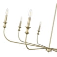 thumbnail image 7 of Millennium Lighting  Savanne 6/12 Chandelier Ceiling Light 8 - Vintage Brass, 7 of 7