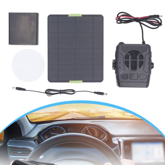 CENL 30W Solar Panel Heater And Charger Portable Winter Warmth For Cars And Pet House Portable Heating Solution Car Accessories