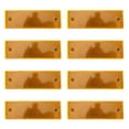 thumbnail image 1 of KAKOWELY 8Pcs Truck Rear Reflector Reflective Sign Safety Truck Plate Warning Reflector,5.71"X1.77"X0.2", 1 of 4