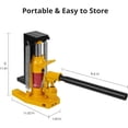 thumbnail image 3 of Garvee Hydraulic Machine Toe Jack Lift (2.5/5 Ton)(5/10Ton)(10/20Ton) 30T Track Lifting, 3 of 4