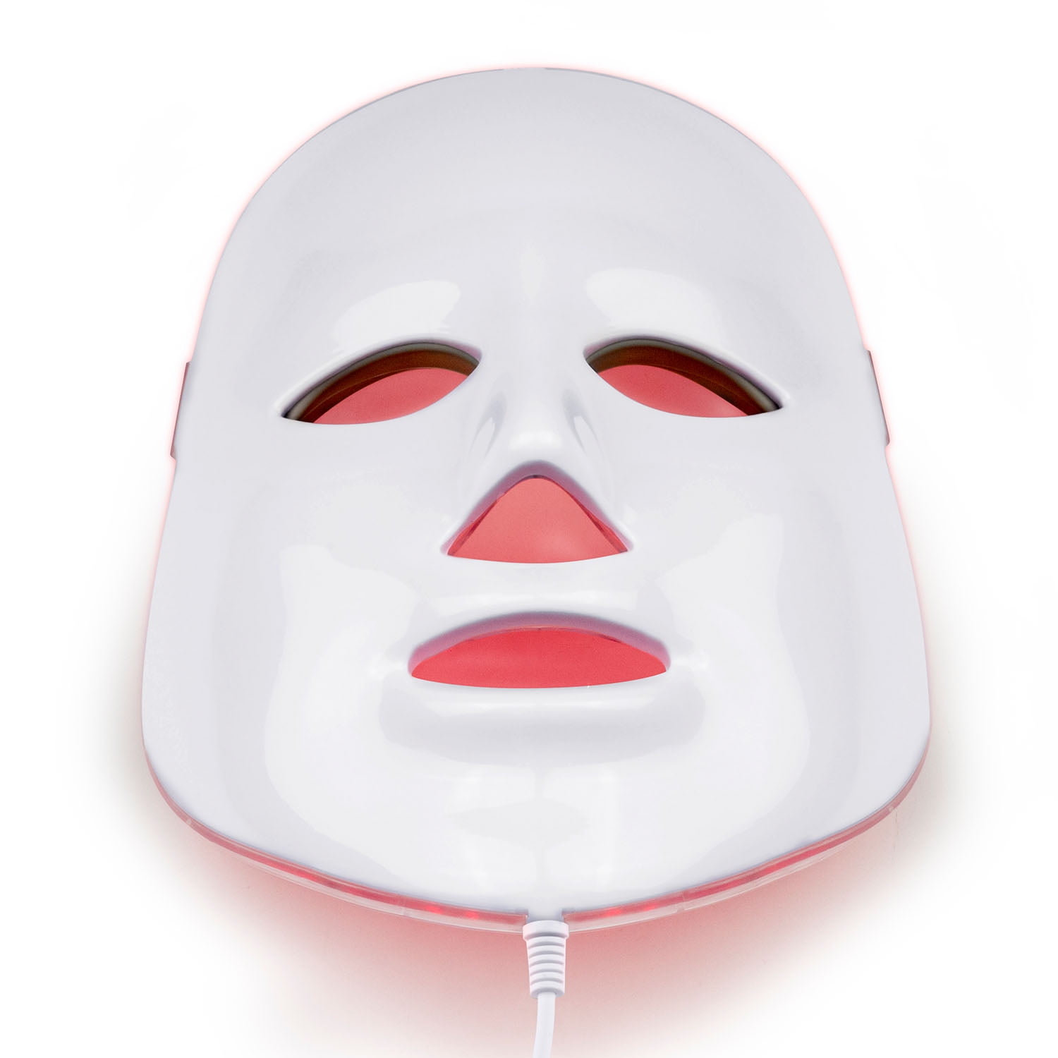 NORLANYA LED Face Mask Device, 3 Colors LED Light Therapy Photon Mask